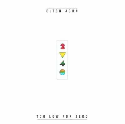 John Elton - Too Low For Zero - John Elton CD VCVG The Fast Free Shipping • $7.65