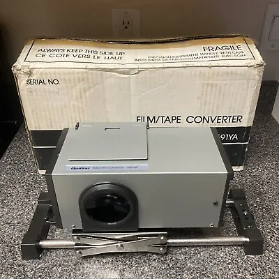 Quasar Film Tape Converter Model VE591YA 8mm Super 8 & 16mm Multiplexor • $64.99