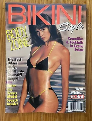 Bikini Style Magazine Vol. 1 No. 1 March 1990 Venus Swimwear VG Condition • $24