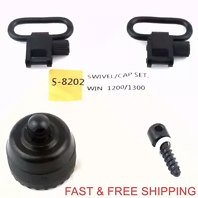 Shotgun 12G Sling Mount Set Magazine Cap Swivel Adapter QD Winchester 1200/1300 • $16.99