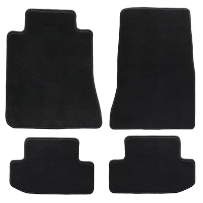 NEW! 2015 - 2024 Mustang Floor Mats Set Of 4 Carpet  Pick Black Red Tan Gray • $89.97