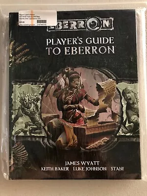 Dungeons & Dragons Player's Guide To Eberron Campaign Setting Hardcover D&D • $34.99