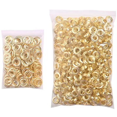 1/41/23/8” Size 2 Grommet & Washers Kit Leather Bags Poster Banner Eyelets 500 • $11.99