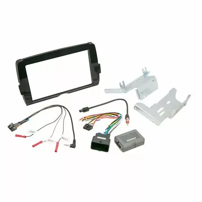 Scosche HD14UDDBN Double Din Dash Kit For 2014-Up Harley Davidson Bat Wing • $119.99