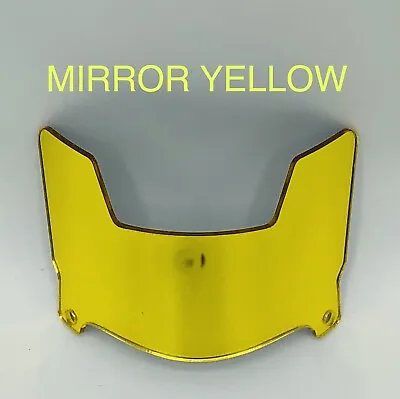 Chrome Mini Football Helmet Visors With Clips • $8