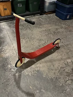 Vintage Old Working Skooty Two Wheel Scooter 33” Tall Antique • $100