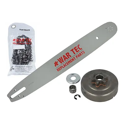 WAR TEC 18  - Guide Bar 3/8  - 063  - Chain Sprocket Kit - Stihl MS390 • £45.05