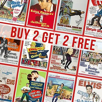 £1.99 • Buy Classic Elvis Presley Movie Posters Vintage Wall Art Retro Poster Prints Gift