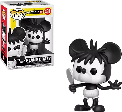 Funko POP! Disney Mickey Mouse Plane Crazy Vinyl Figure New In Box • $14.44
