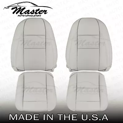 Fits 2007 - 2010 Volvo C70 C 70 Front Replacement Cream Leather Seat Covers • $189.49