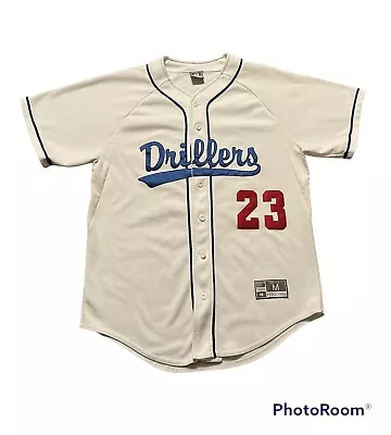 AA Tulsa Drillers #23 Minor League Jersey LA Dodgers Size Medium M Game Used ? • $150