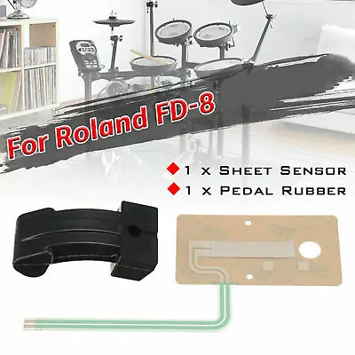 For Roland Drum FD-8 Hi Hat Sheet Sensor Actuator Pedal Rubber Repair Parts • $18.16