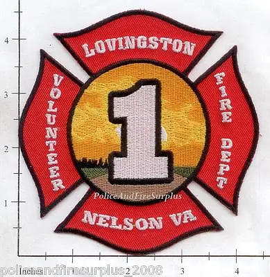 $3.75 • Buy Virginia - Nelson - Lovingston VA Volunteer Fire Dept