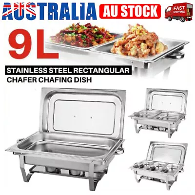 9L 304 Insulated Food Warmer Bain Marie Food Warmer Buffet Warmer Chafing Dish • $40.95