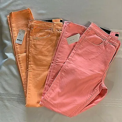 J BRAND~Womens New With Tag 198.00 Maria Skinny Leg Starburst Jeans High Rise  • $55.80