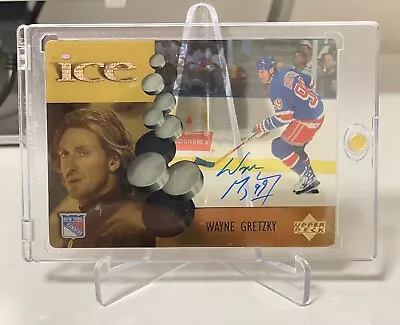 WAYNE GRETZKY - 1998/99 UD McDonalds ICE Signatures Autograph Auto SP #MCD1 • $157.50