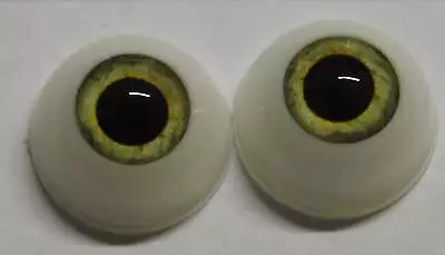 16mm Pistachio Green Round Acrylic Eyes Reborn Baby Doll Making Supplies • $8.60