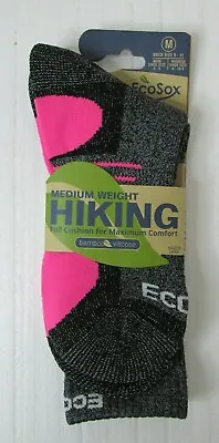 EcoSox Medium Weight Full Cushion Hiking Socks Size Medium • $5.82