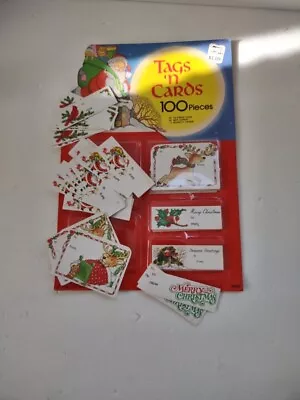 Eureka The Paper Magic Group Vintage Christmas Tags & Cards Some Missing  • $6.95