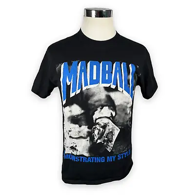 Vintage Madball Demonstrating My Style T-Shirt Mens Medium Black Band Tee Metal • $49.99