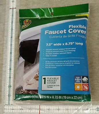 Duck Flexible Insulated Soft Faucet Cover 7.5” Wide X 8.75” Long New • £6.61