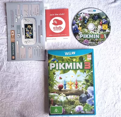 Nintendo Wii U Pikmin 3 III - Inc Manual • $29.95