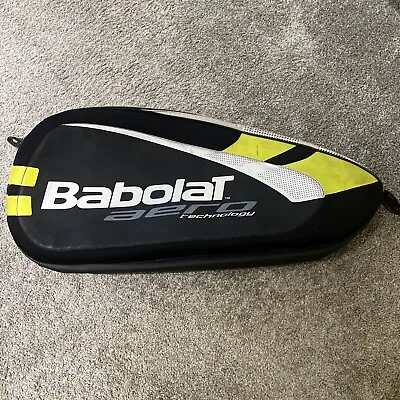 Babolat Aero Technology Tennis Racquet Bag Backpack Black Yellow Isothermal • $75