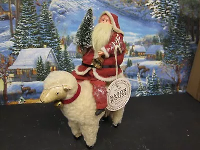 $48.99 • Buy Vintage STYLE Santa Riding Wooly Putz  Sheep  RAGON HOUSE ( 211A)
