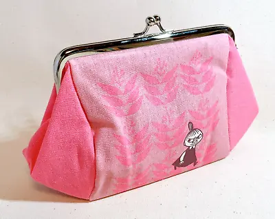 Moomin Little My Fashionable Pink Pouch Japanese From Japan 2023 Gamaguchi • $24.96
