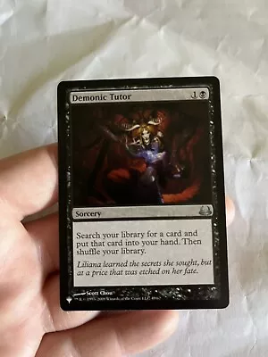 $18.50 • Buy MTG Demonic Tutor Mystery Booster - Duel Decks Anthology, Divine Vs. Demonic NM