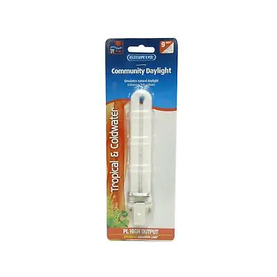 Interpet Community Daylight 9w Pl Aquarium Bulb Lighting Fish Marine Cold Water • £4.49