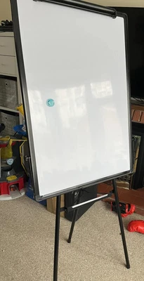 £30 • Buy White Board Write Magnetic Flipchart Adjustable Height