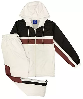 Men Windbreaker Ridge Tracksuit 2-Piece Matching Set (M To 4XL) • $59.99