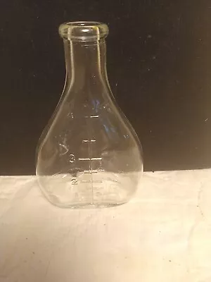 Antique/ Vintage 4oz. Glass Baby Bottle/ Nurser • $4.99