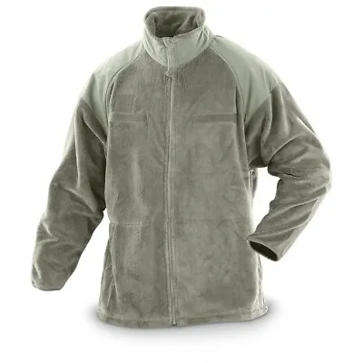 USGI Military Gen III Polartec 100 Cold Weather Fleece Jacket GREEN MEDIUM MINT • $39.90