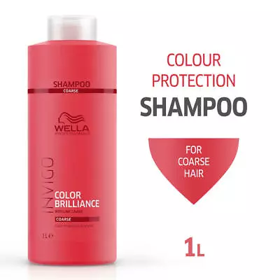 £17.25 • Buy Wella Professional Brilliance Shampoo - Coarse Thick Hair 1000ml
