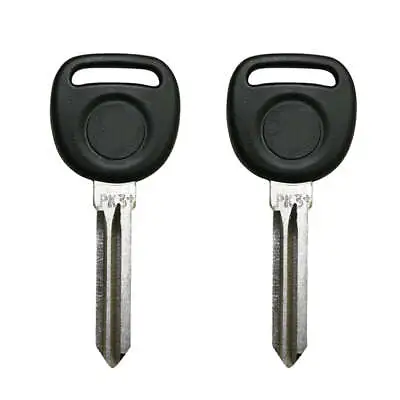 $11.89 • Buy New Uncut Chipped Transponder Key Replacement For GM PK3+ Z Keyway (2 Pack)