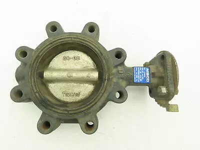 Nibco LD3010  4  Butterfly Valve 8-Lug Ductile Iron 250 PSI DI Disc EPDM • $64.99