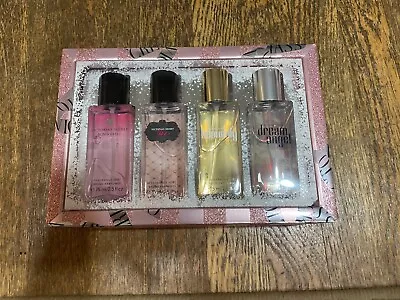 Victoria's Secret Gift Set 4 Piece Fragrance Mist Dream Angel Heavenly Tease NIB • $49.99