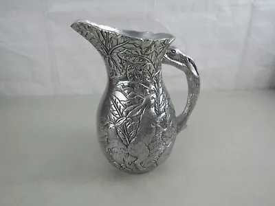 Arthur Court Designs Bunny Rabbit Pitcher Metal Aluminum 1989  • $75.61