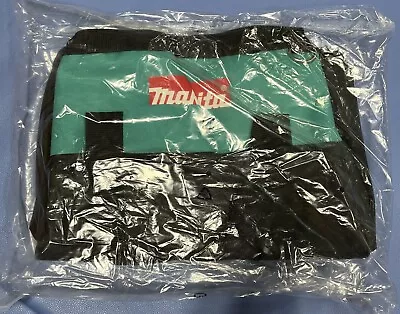 NEW- Makita 14 Inch Heavy Duty Multi-Pocket Contractor Tool Bag With Strap • $0.99