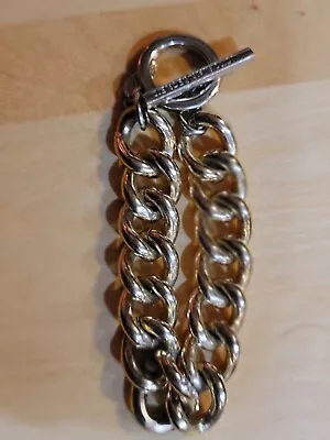 Victoria's Secret Angel Rhinestone Charm Bracelet Curb Chain • $9.99