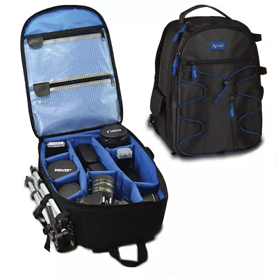 Extra Large Digital Camera Shoulder Backpack SLR DSLR Bag For Nikon Sony Canon • $28.99