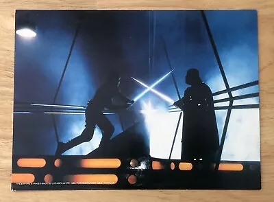 Vintage Star Wars  Luke Skywalker Vs Darth Vader Promotion Photo Geo Whitear • $16.99