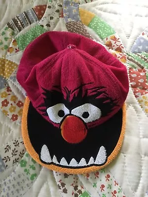 Men’s Fitted Muppets Animal Pink Ball Cap  • $10