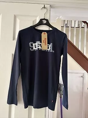 £0.99 • Buy LEVIS Boys Dress Blue Long Sleeve Top 14 Years Old BN