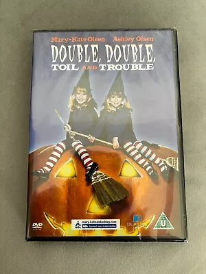 Double Double Toil & Trouble Dvd (the Olsen Twins) New Factory Sealed Uk • £14.99