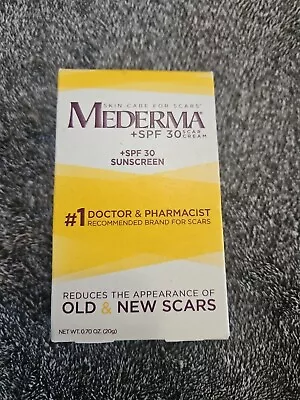 Mederma Scar And Stretch Mark Repair WORKS .70 Oz. SPF 30 Exp 6/25 • $4.39