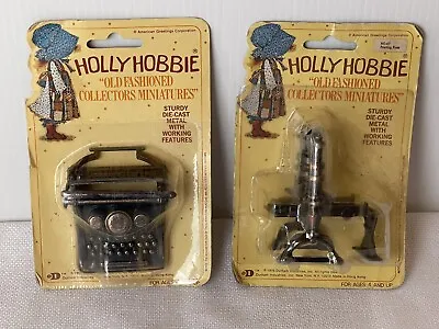Die Cast Holly Hobbie Old Fashioned 1976 Miniatures W Working Features NRFP! HK • $14.90