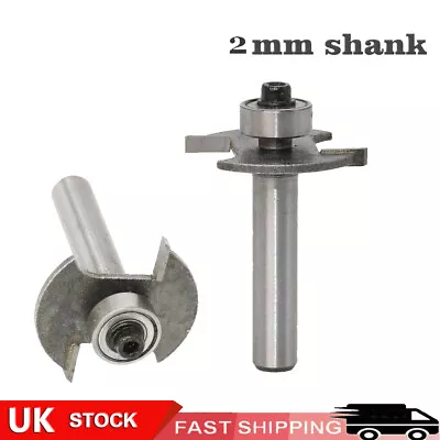 2mm Slot Cutter Bit For Knock On Furniture T Trim Router Campervan Motorhome UK • £4.69